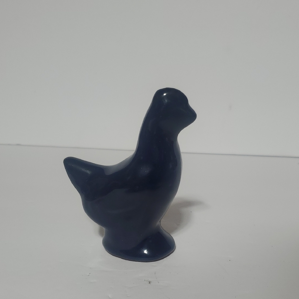 Bybee Pottery Navy Blue Rooster